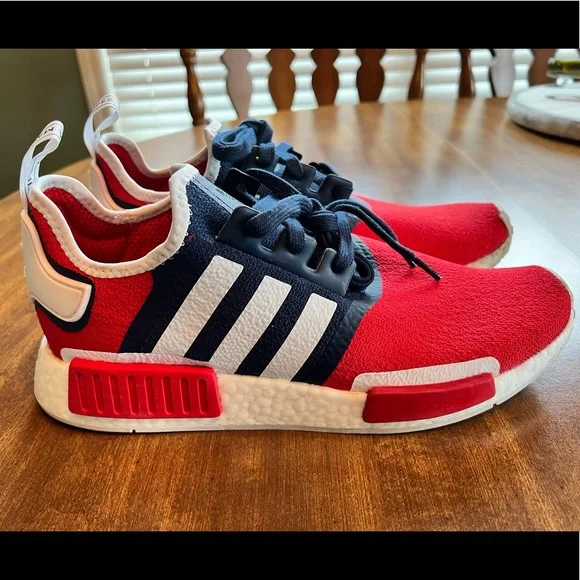 adidas | Shoes | Adidas Nmdr Usa Mens Sneaker Red White Blue Size 11 |  Poshmark